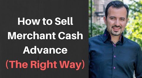 how to sell merchant cash advance